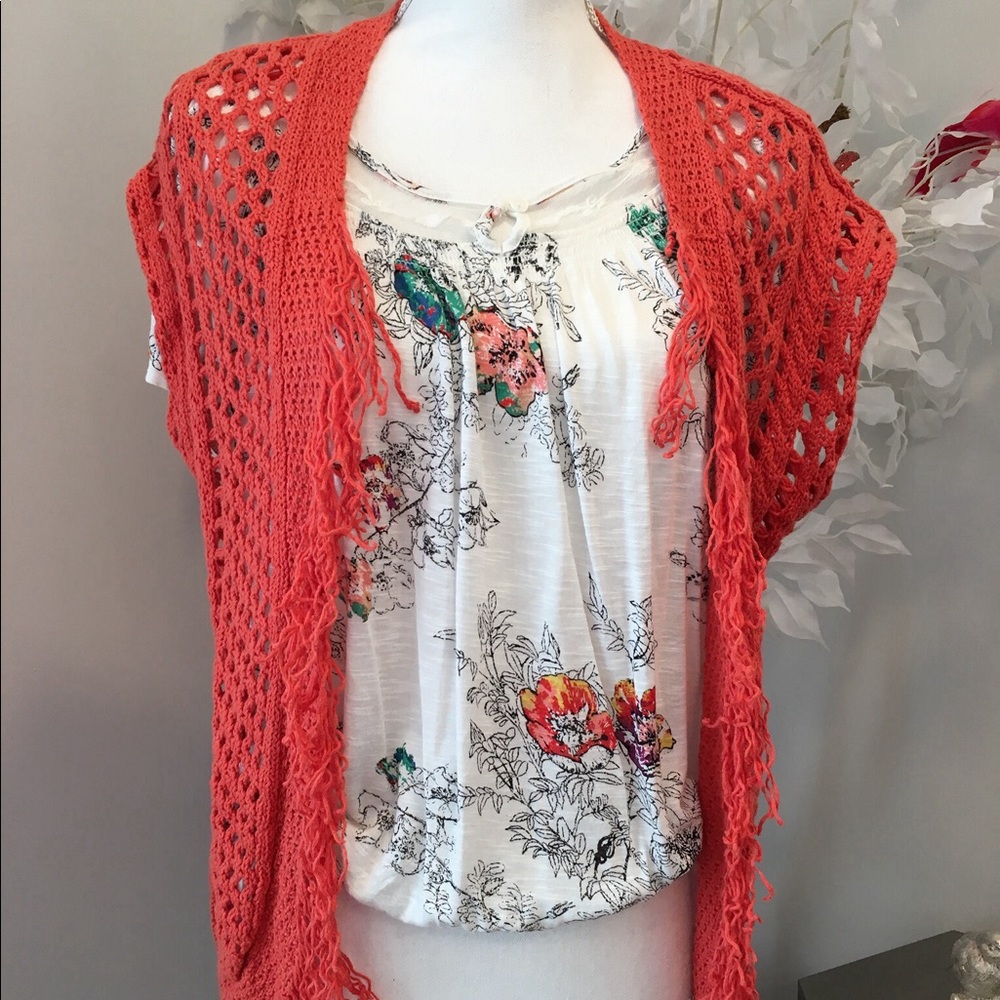 American Rag Sweater vest and shirt